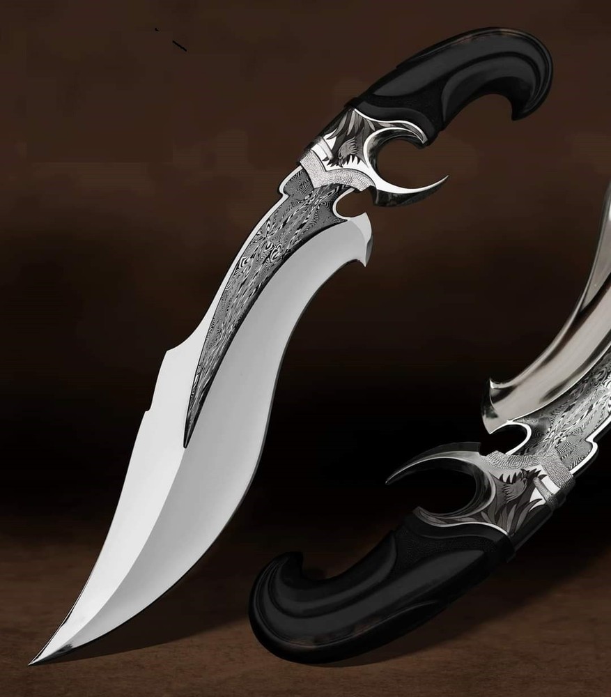 CUSTOM D2 STEEL HANDE MADE BOWIE KNIFE ......