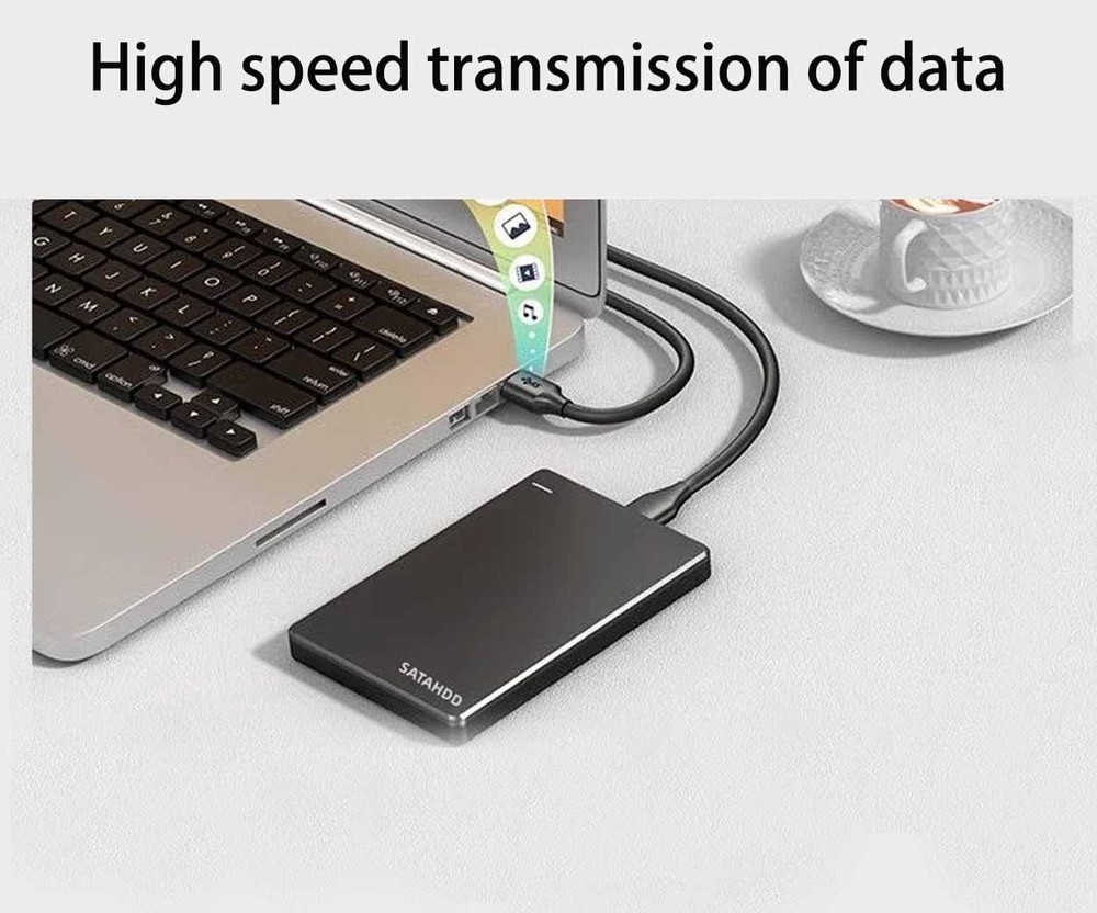 USB 3.0 Micro B Cable,External Hard Drive Cord Compatible for 1 meter, Black