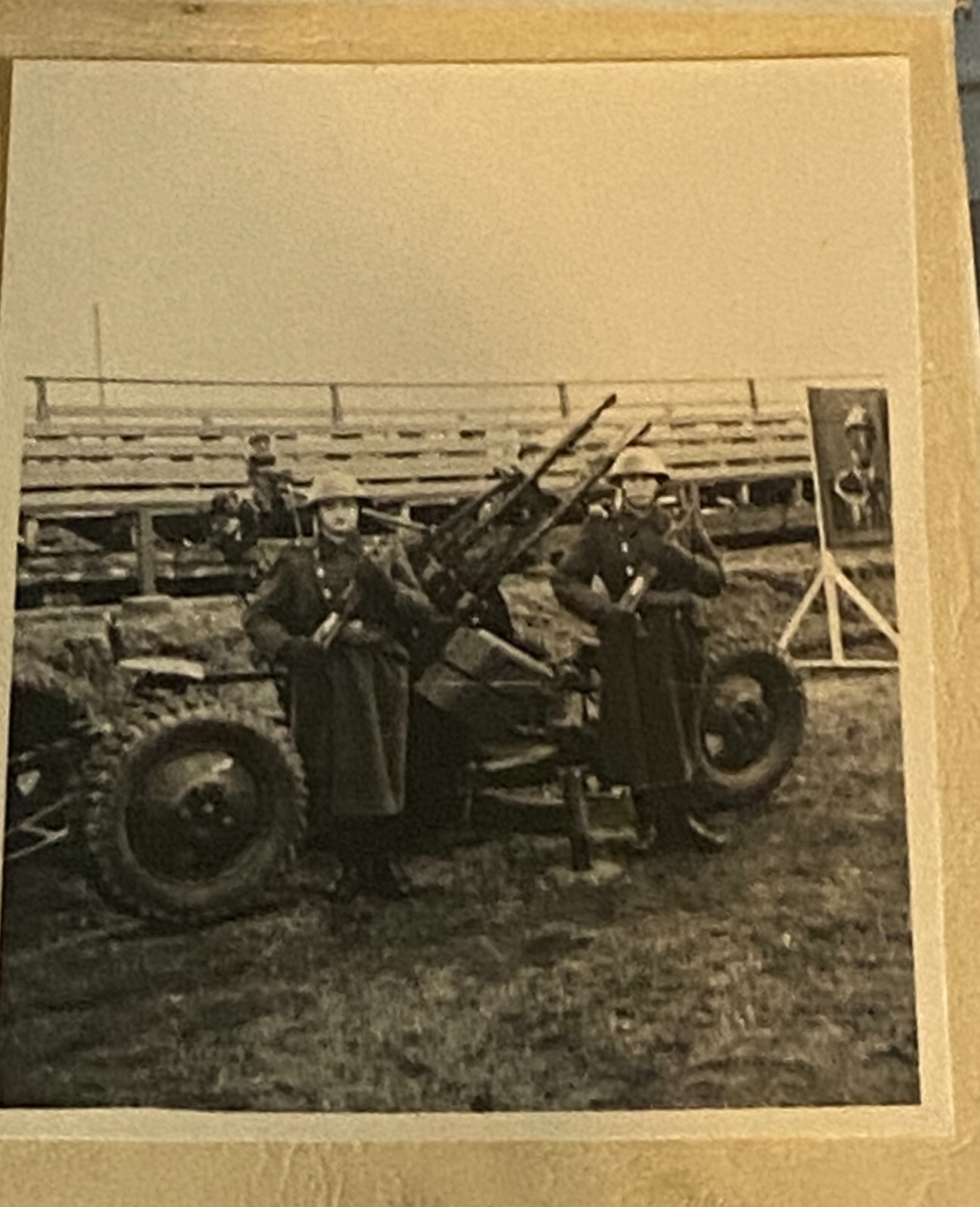 Original WWII/WW2 German Soldier Small Photo Album 5 1/4 x 3 1/2 - 33 Photos