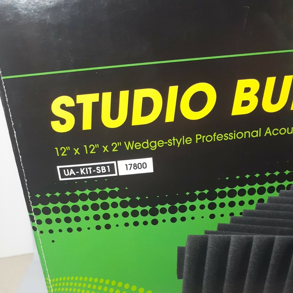 Ultimate Acoustics Professional Studio Bundle I 18 Wedge Foam Pieces Wall Panels