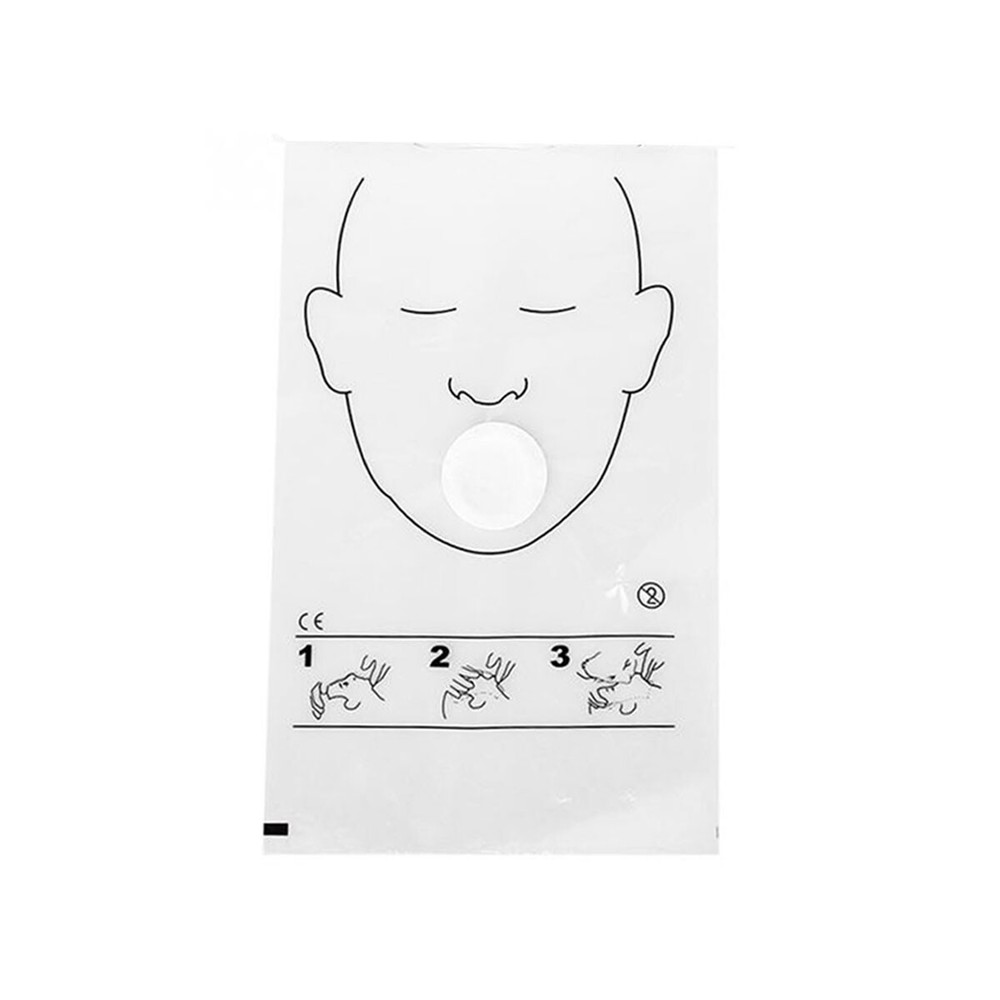 50 Rolls36pc/roll Roll CPR AED Training CPR MASK Face Shield CPR Course Pieces