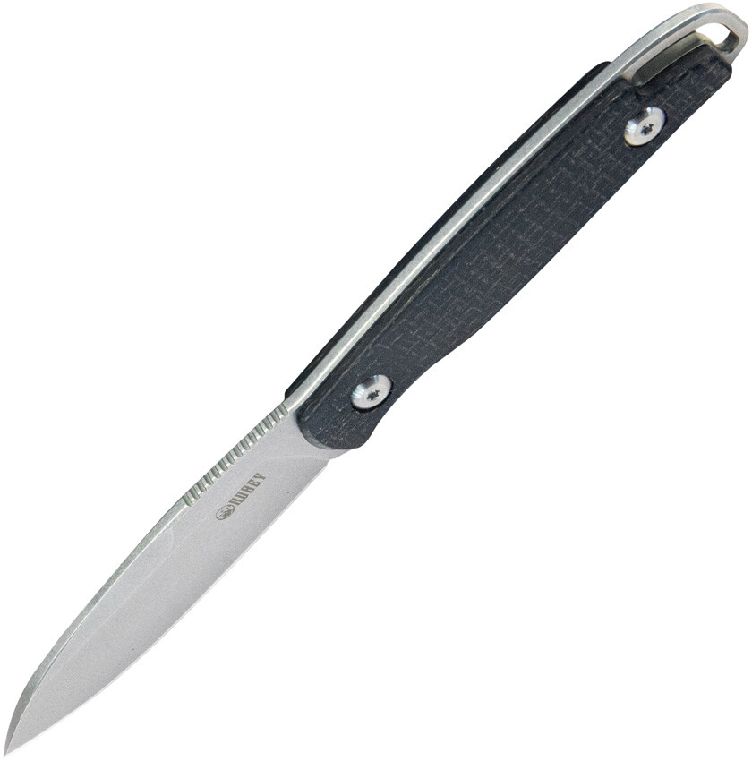 New Kubey Dust Devil Fixed Blade Black KU357A