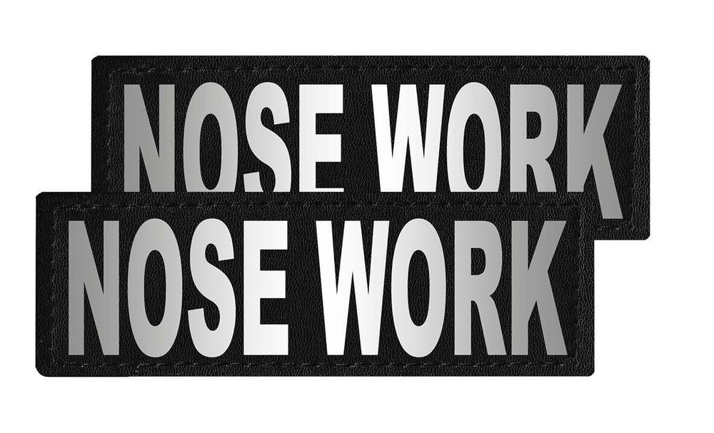 Removable Patches (2 Per Pack)- 2 x 6" NOSE WORK