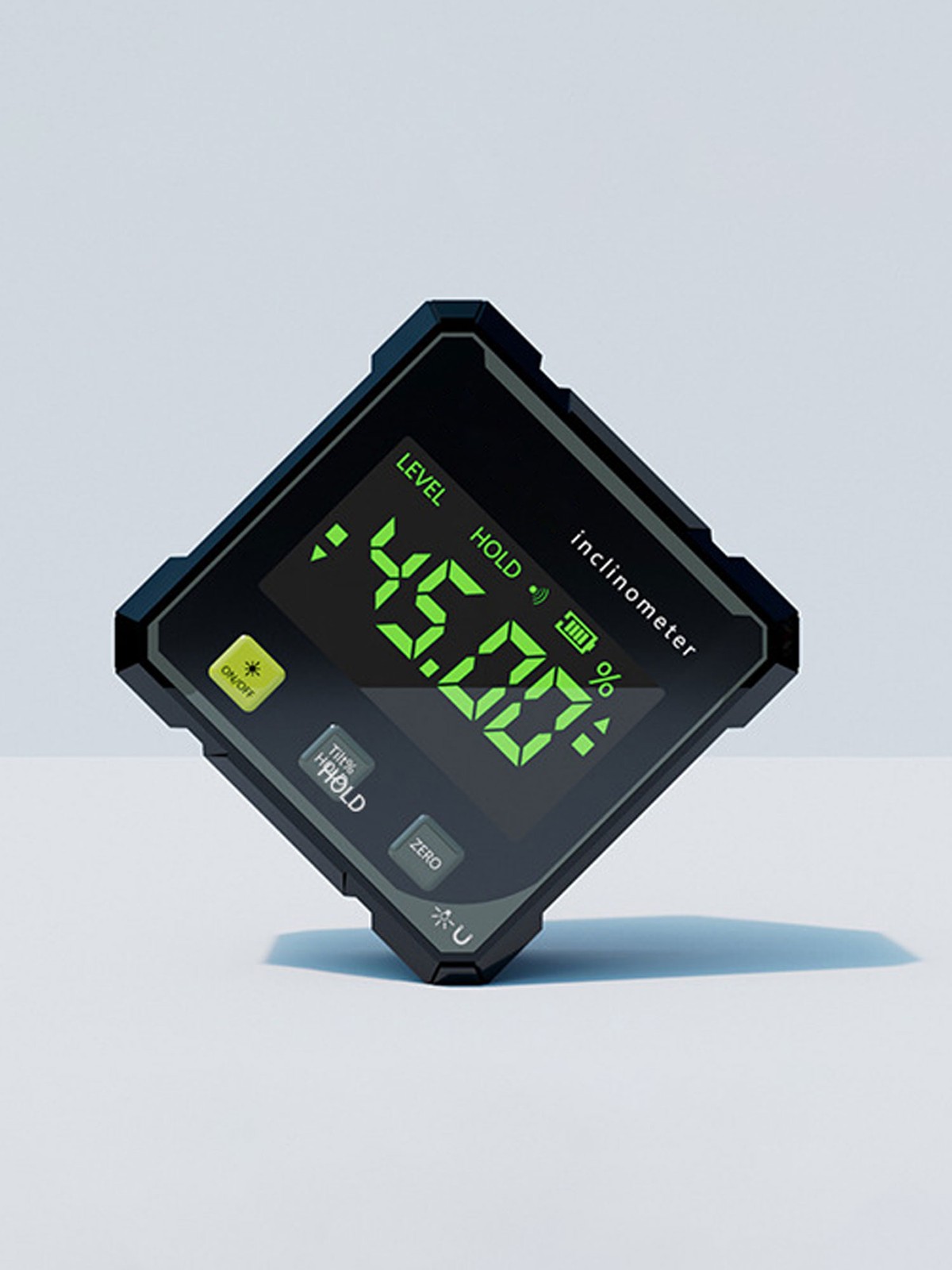 Digital Angle Finder with Electronic Laser 4-Side Magnetic Angle Gauge US