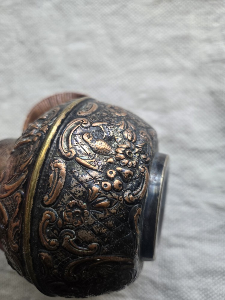 Vintage E G Webster And Son Repousse Teapot