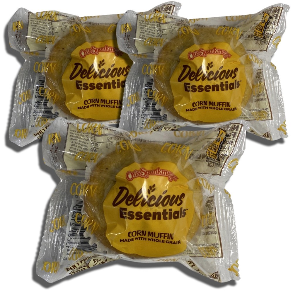 Otis Spunkmeyer Delicious Essentials Individually Wrapped Corn Muffins, 12 Pack