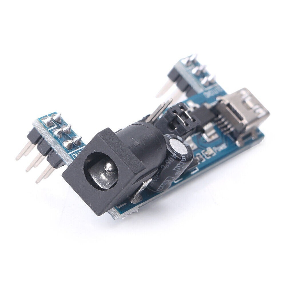 Mini USB MB102 Breadboard Power Supply Module 3.3V/5V Solderless