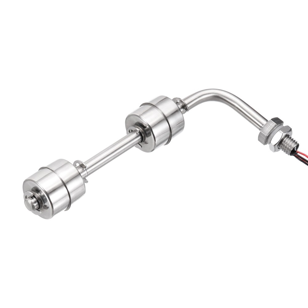 Float Switch 150mm Rod 0.5A Horizontal Double Float for Pump/Alarm 1 Pcs