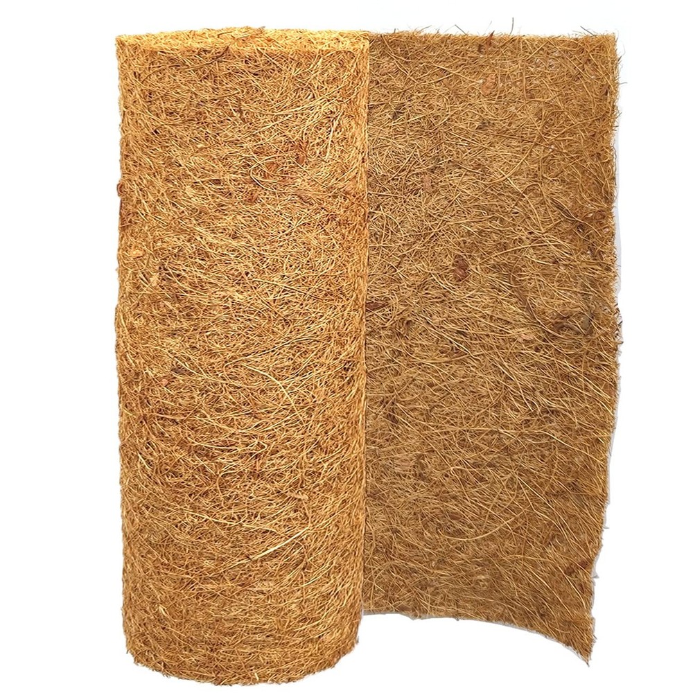12x40 Inch Natural Coco Liner Roll Replacement for Planter Window Box Basket