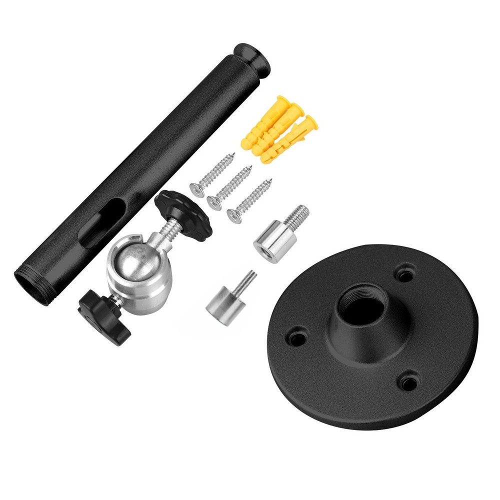 Black Universal Mount for Mini Projector and Digital Camera with 3 Adapters