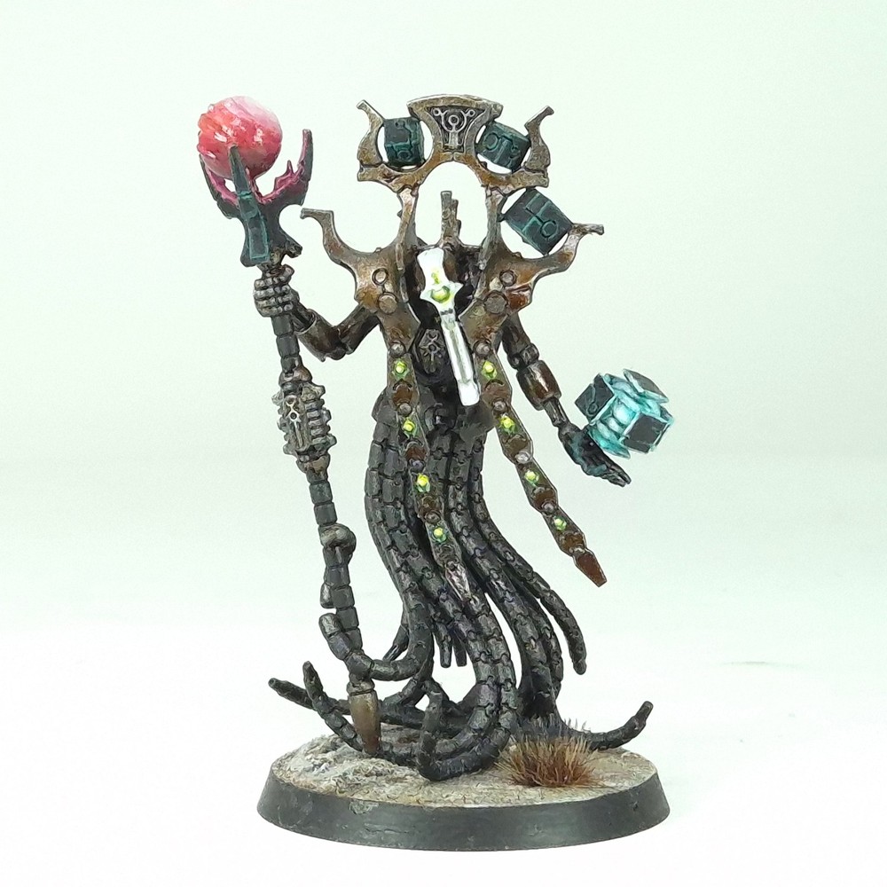 Chronomancer Painted Necrons Szarekhan Warhammer 40k