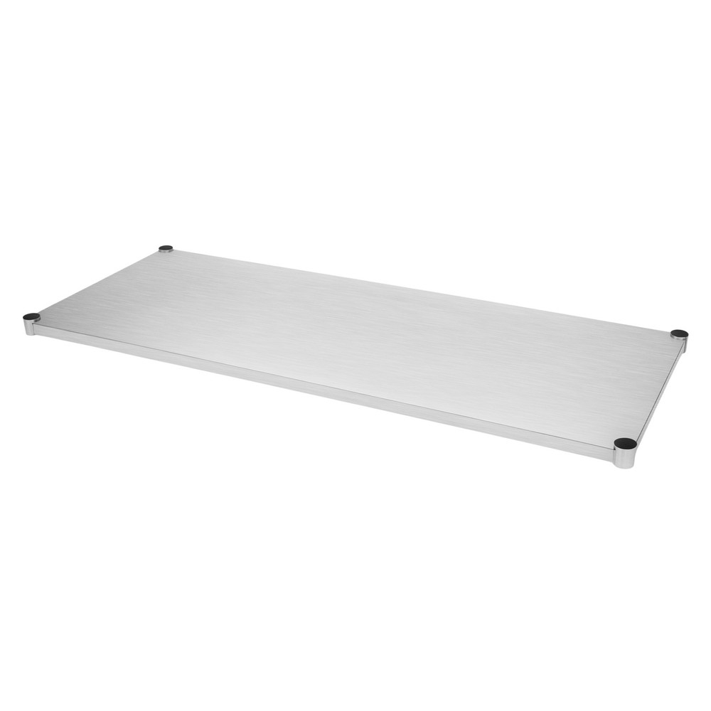 Work Table Under Shelf Stainless Steel Adjustable Lower Shelf for DuraSteel