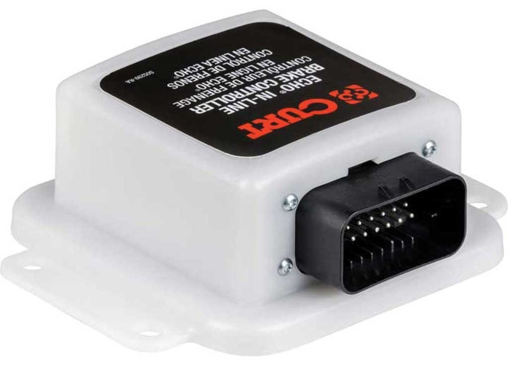 Curt 51200 Echo In-Line Trailer Brake Controller Bluetooth Smartphone Connection