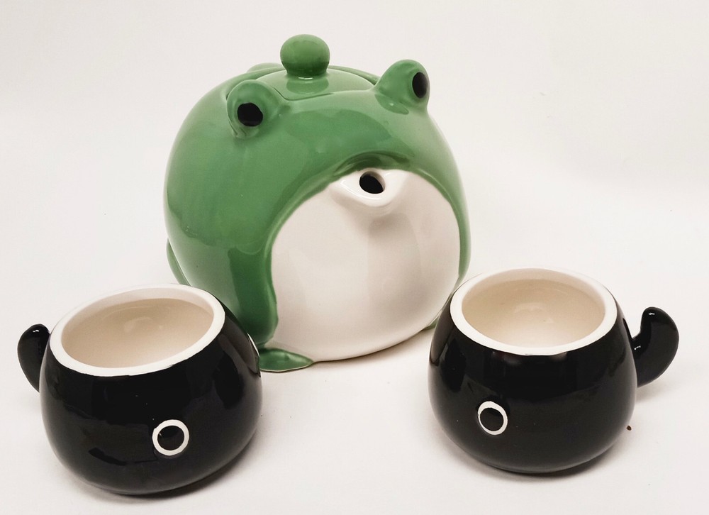 Frog Parent & Children Teaset