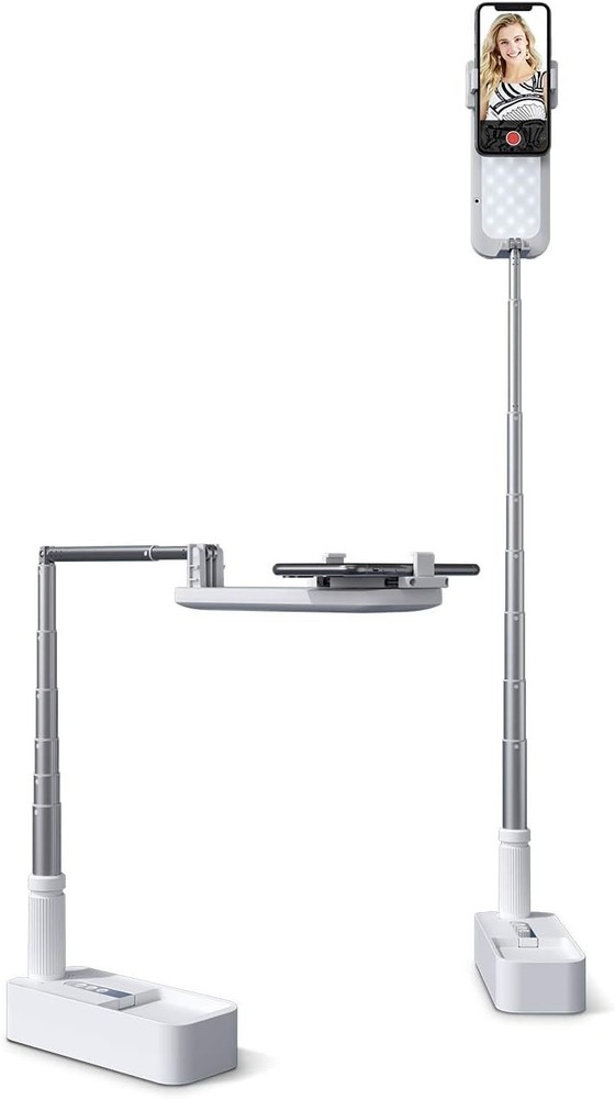 360° Rotatable Selfie Stand with Wireless Bluetooth Remote