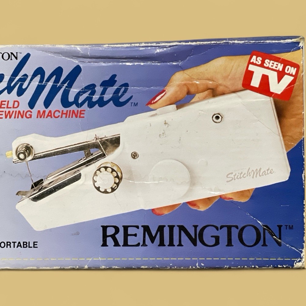 Stitch Mate Hand Held Sewing Machine Battery Operated. Pre-owned. (B)