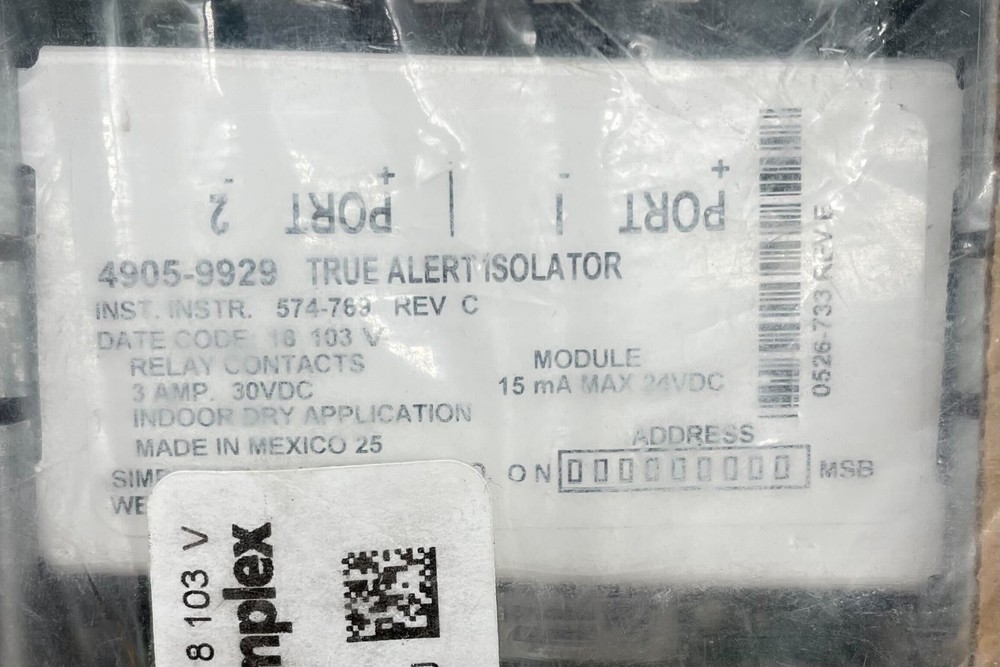 Simplex 4905-9929