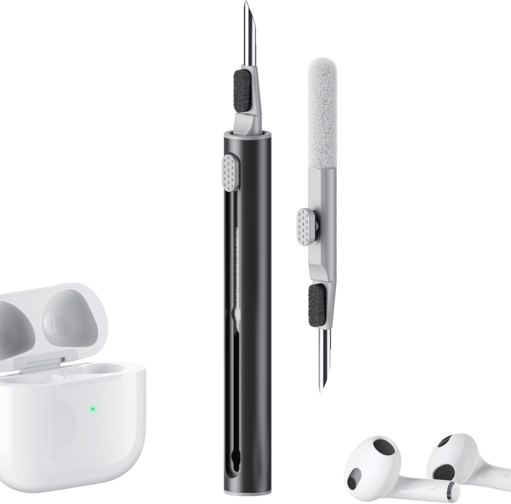 Multi-Function Cleaning Pen for AirPods | Soft Brush & Flocking Sponge Included