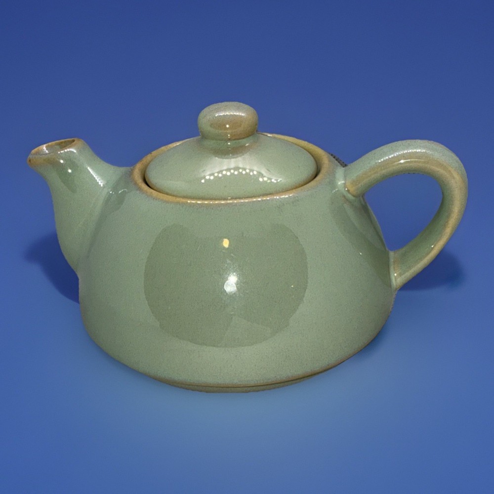 PIER 1 Stoneware 1pc Teapot  Light Green. Pot Only