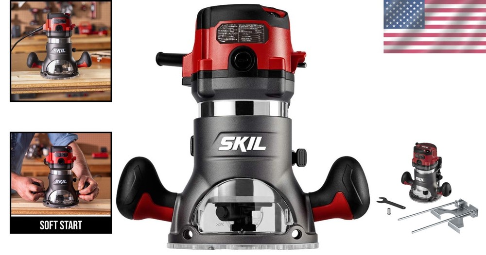 Speed Control Fixed Base Router