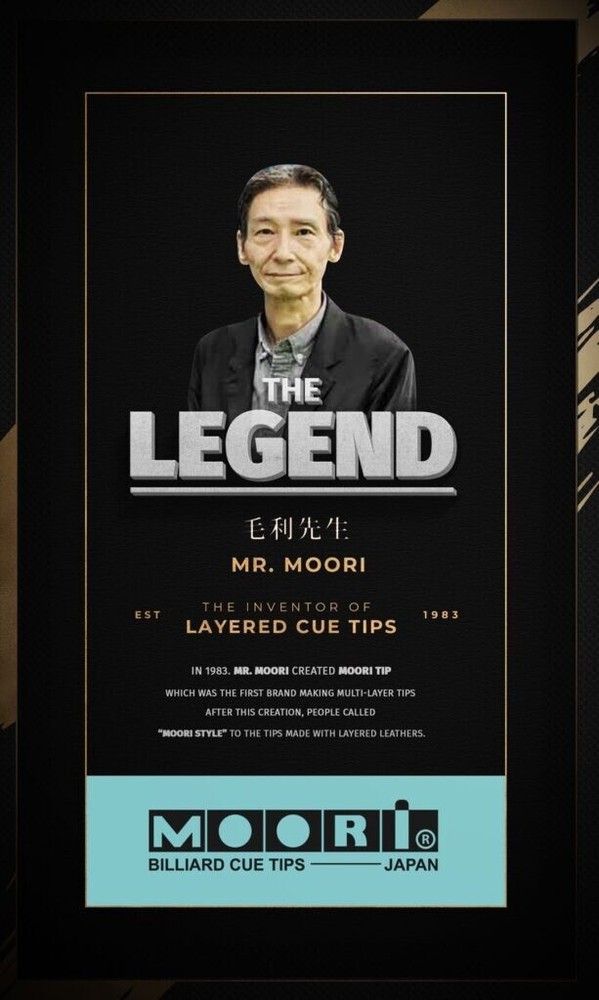 Moori IV Pool Cue Tips - 14mm