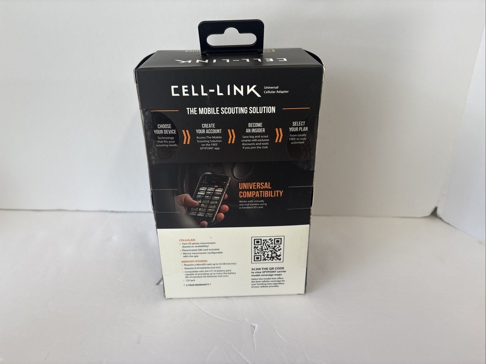 SPYPOINT Cell-Link Universal Cellular Trail Camera Adapter, New