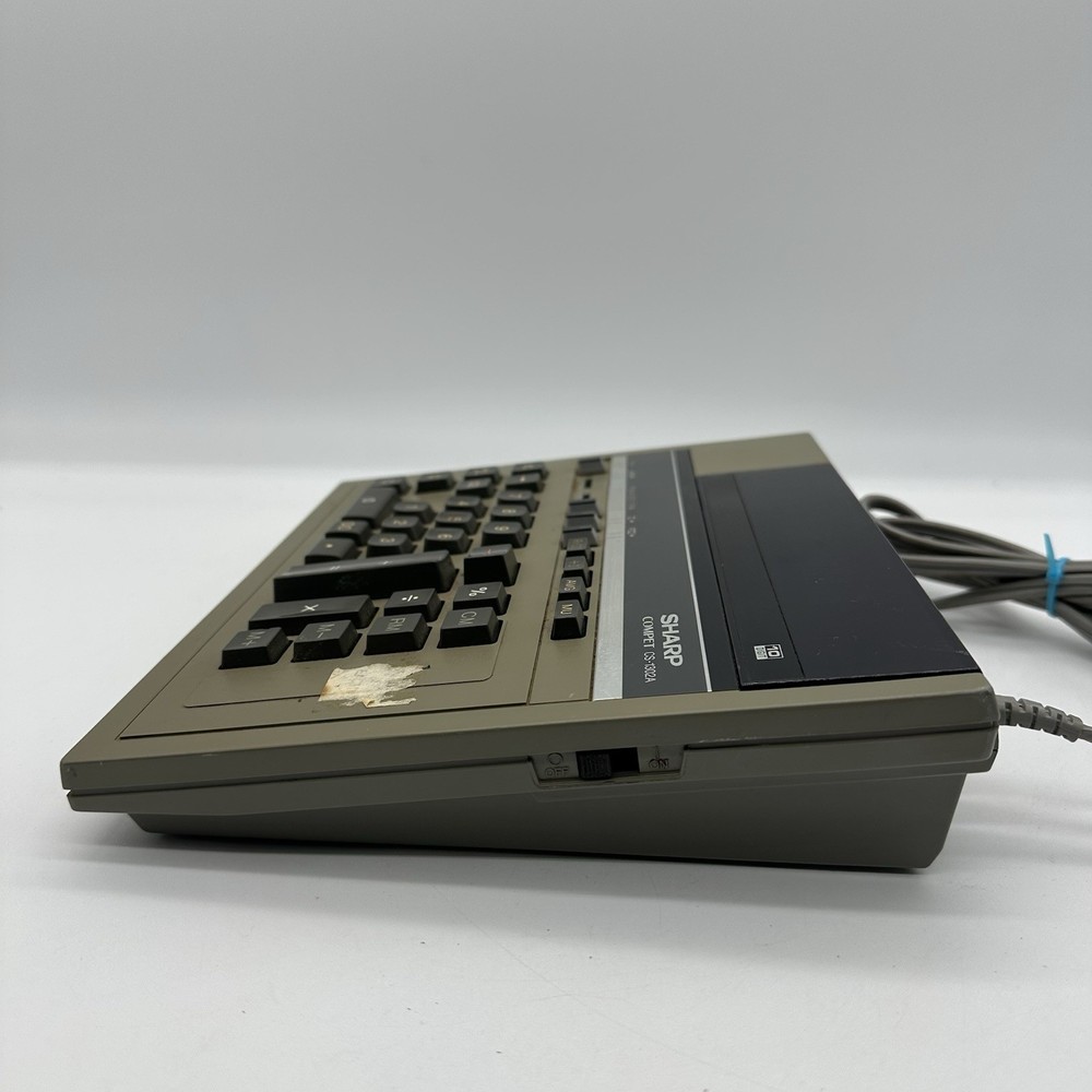 Sharp Compet CS-1302A Vintage 10-Digit Calculator Electronic Calculating Machine