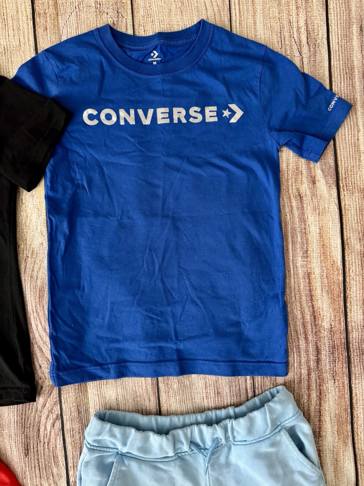 Fila Converse boys clothing lot size 10-12 shirts shorts