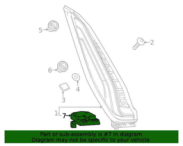 Genuine GM Lower Bracket 84647283