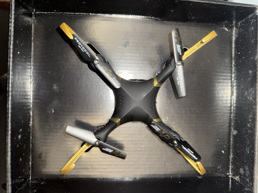 Protocol VideoDrone AP Drone with Remote Controller - Black/Gold tested