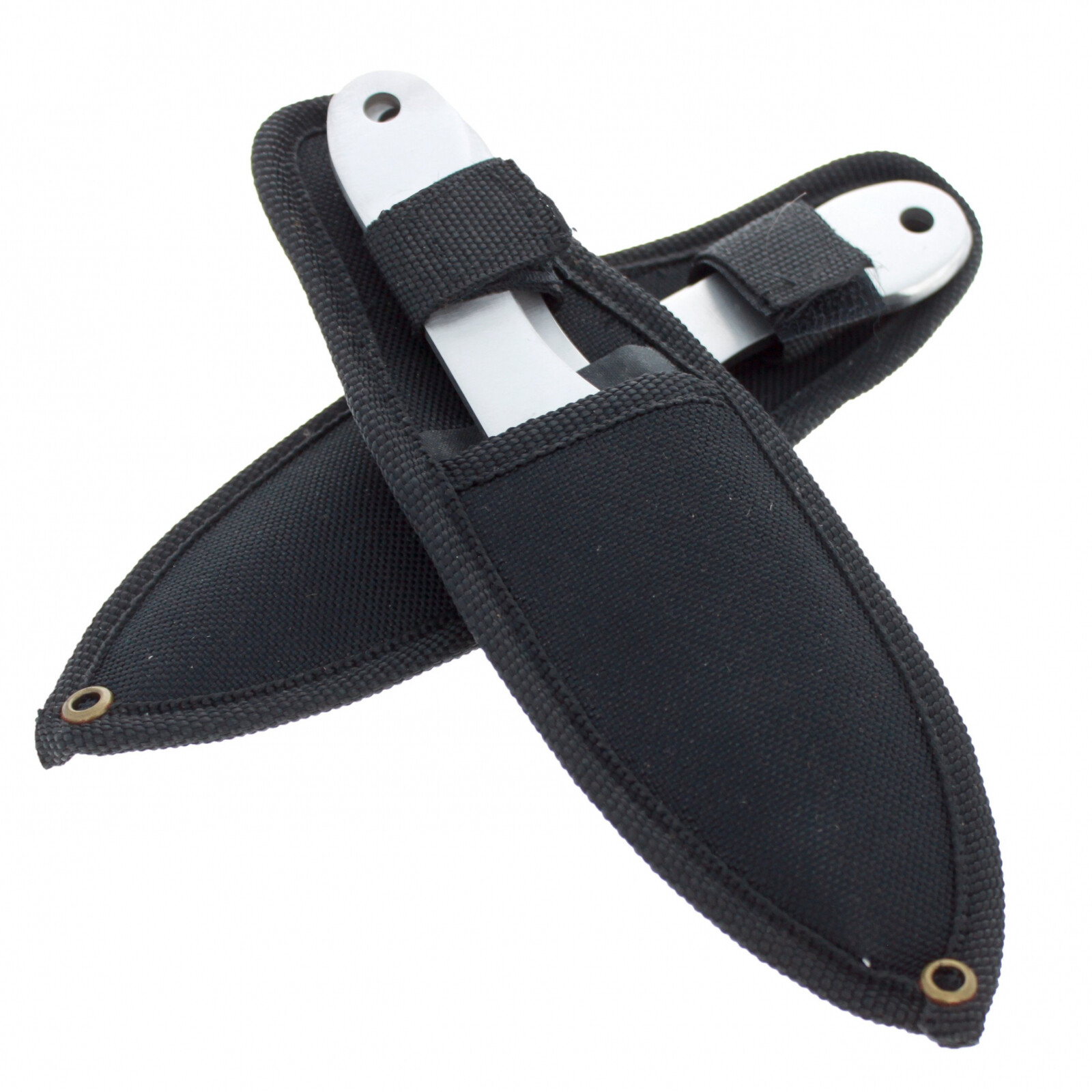 6 PC Professional Jack Ripper Throwing Knife Set 440 Stainless Steel with Sheath