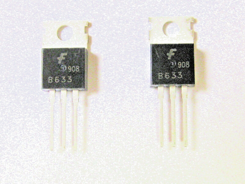 2SB633 "Original" Fairchild Transistor 2  pcs