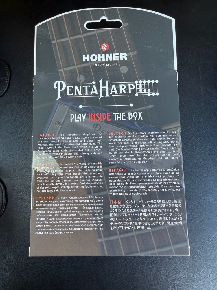 Hohner PentaHarp Harmonica Bb minor