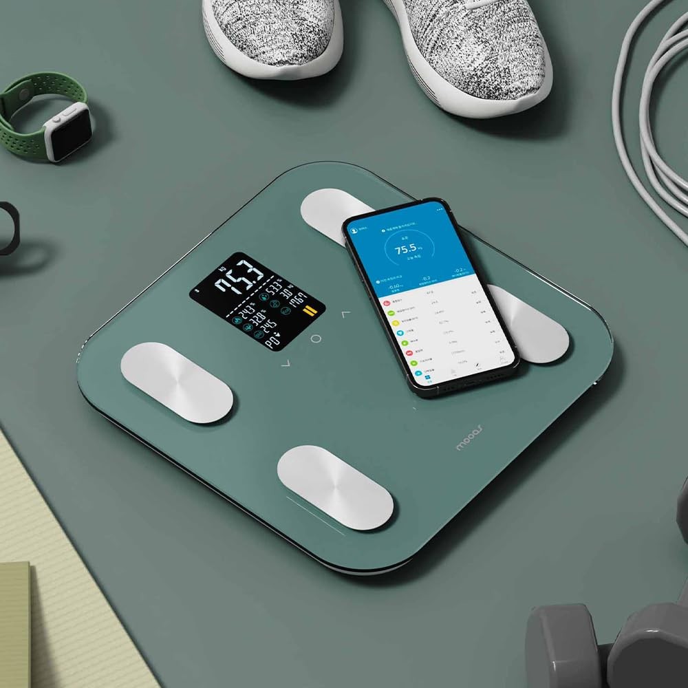 Smart Scale for Body Weight Fat Bluetooth Scale, Digital Bathroom Scale with ...