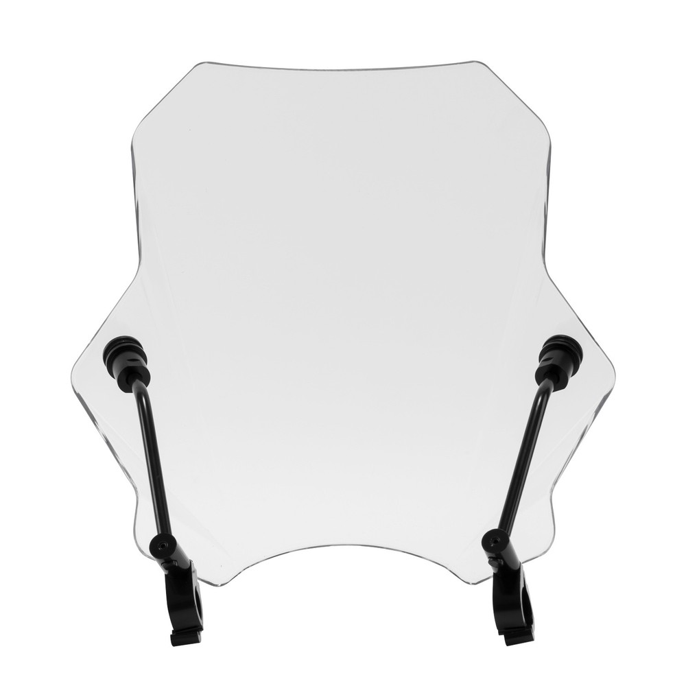 Motorcycle Windshield Windscreen Universal 7/8" / 1" Handlebars For Harley Honda