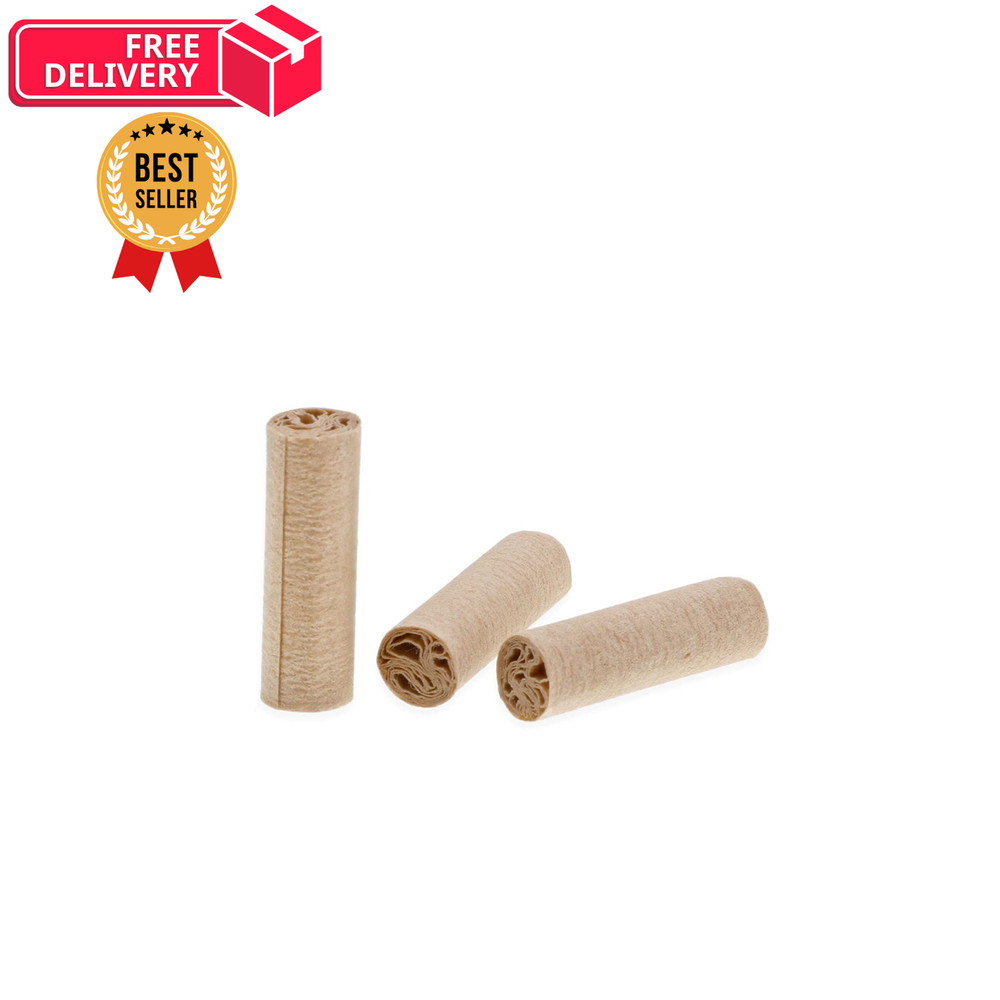 Flowtips Unbleached Biodegradable 100 Count (Pack of 1),