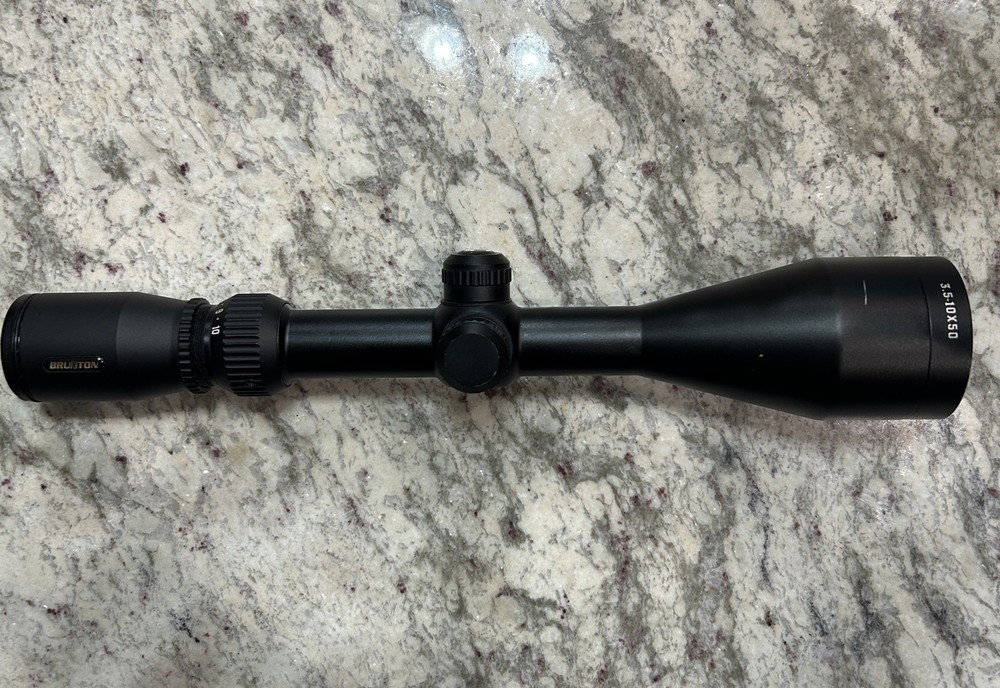 BRUNTON NRA Optics Rifle Scope Variable 3.5x10x50 (E-1)