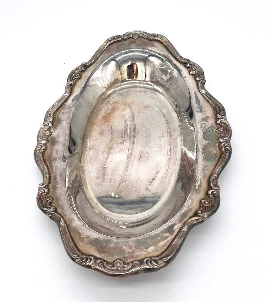 Vintage Gorham EP Brass 12.5" Oval Serving Platter