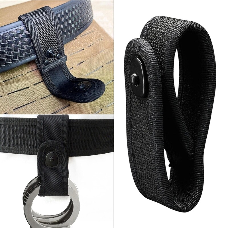 Tactic Quick Pull Handscuff Strap for Belt Button Lanyard Nylon, Multifunctional