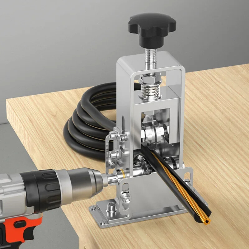 Wire Stripper Manual Wire Stripping Tool 1-25mm Cable Electric Peeling Machine