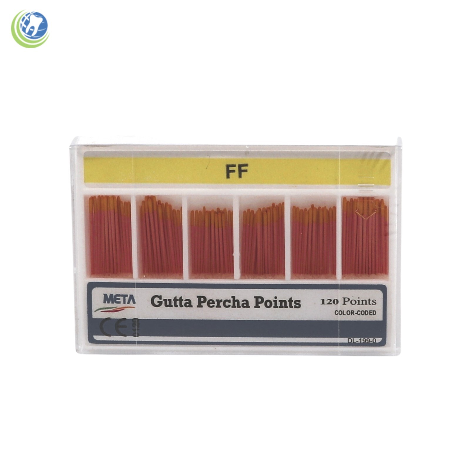 Gutta Percha Points FF 120/Box Vial Endodontic Obturation Dental Emporium