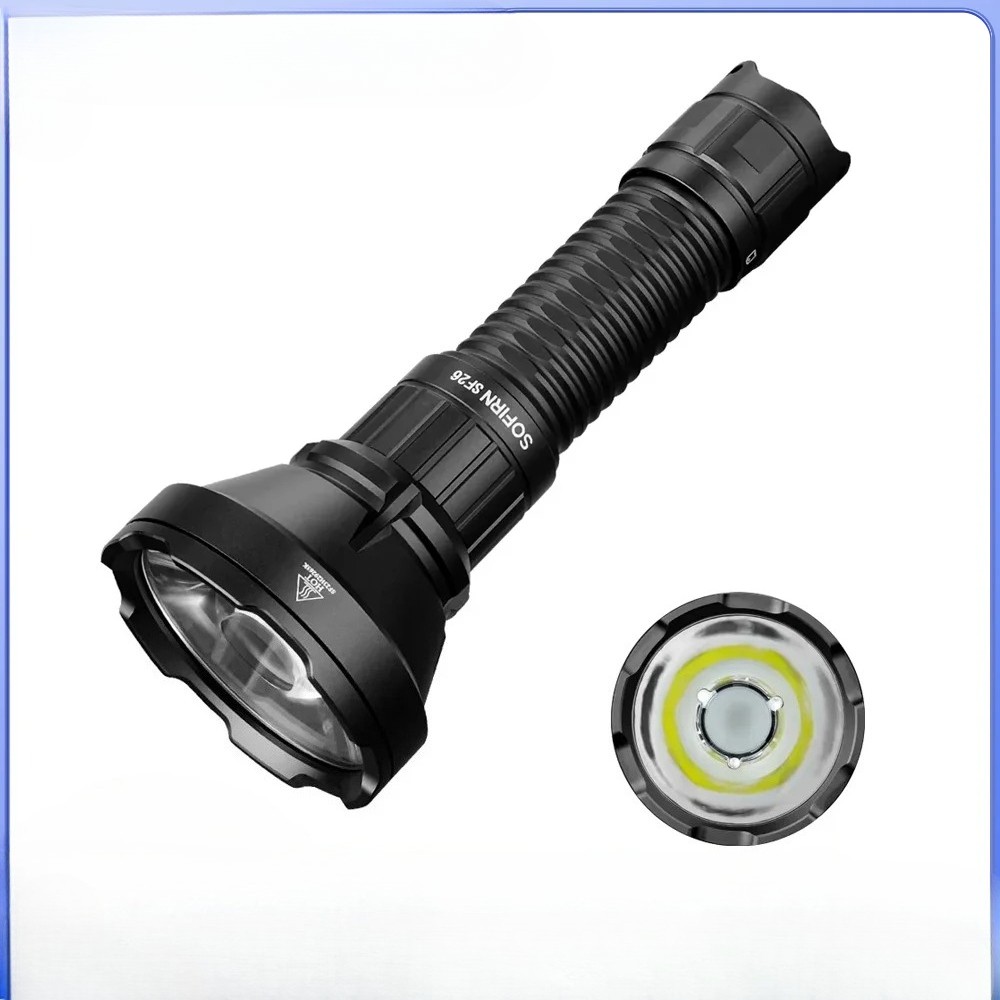 2000lm SFT40 LED 6000K Tactical Flashlight Type-C Rechargeable Powerful Torch