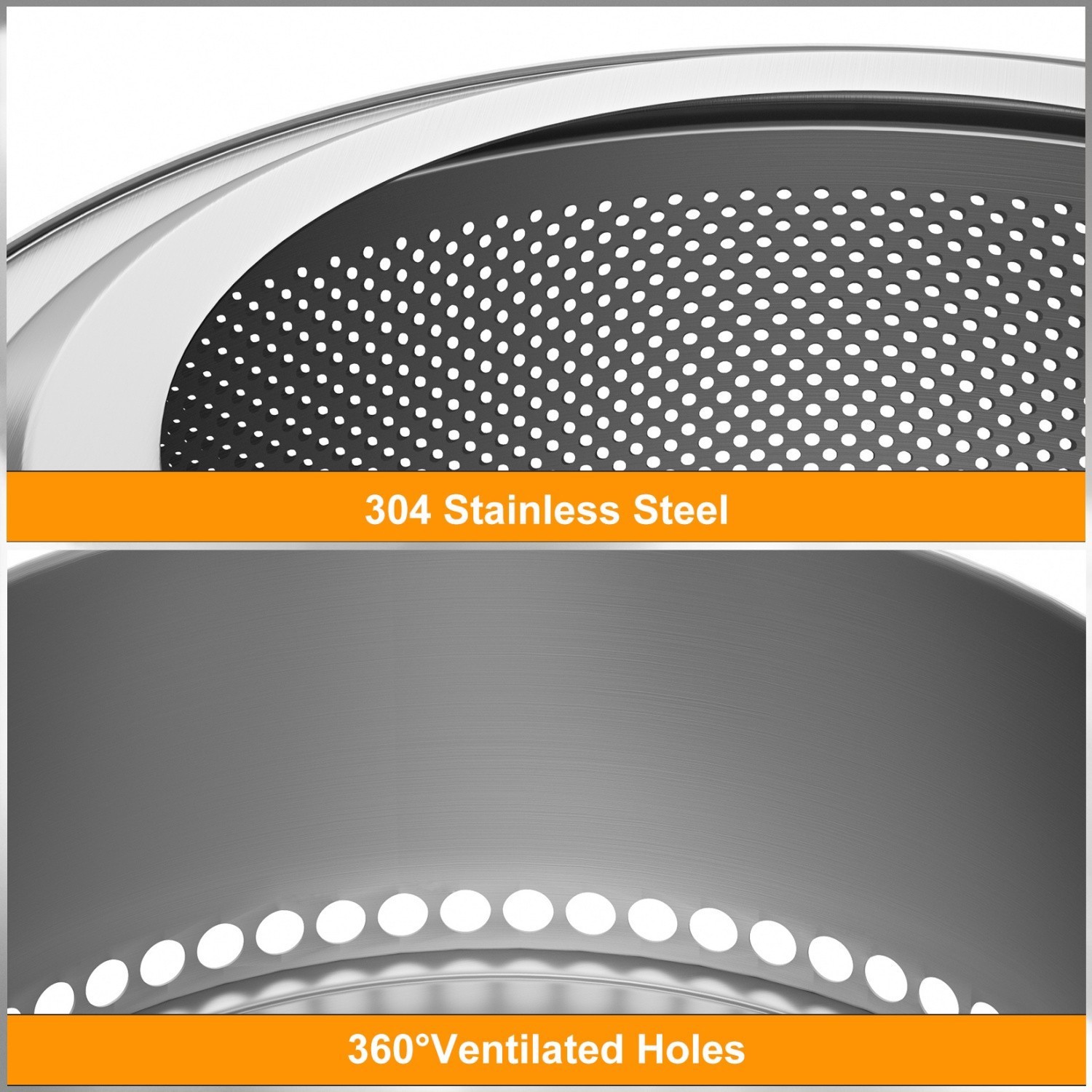 4-6 People 20'' Smokeless Fire Pit Wood Burning Portable Stainless Steel Outdoor