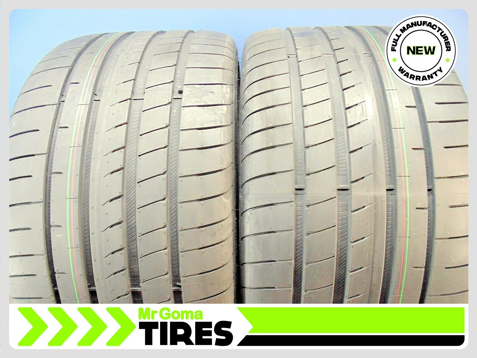 2 New Goodyear Eagle F1 Asymmetric 3 305/30ZR21 104Y XL NF0 Tires - 3053021