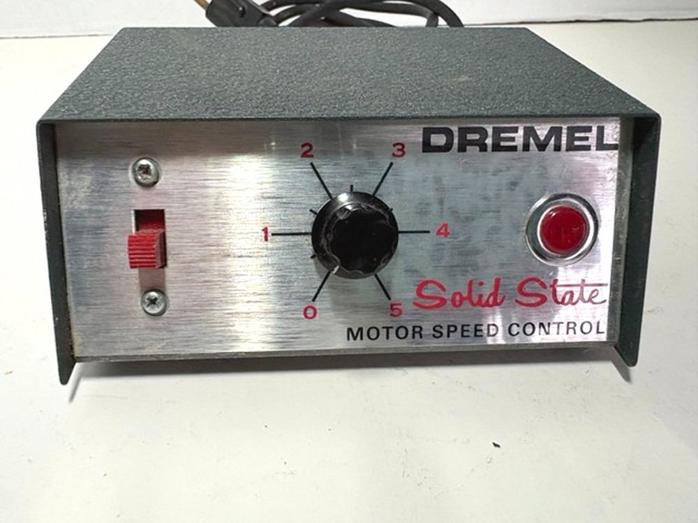 Vintage Dremel Solid State Motor Speed Control Model 219 Tested & Working