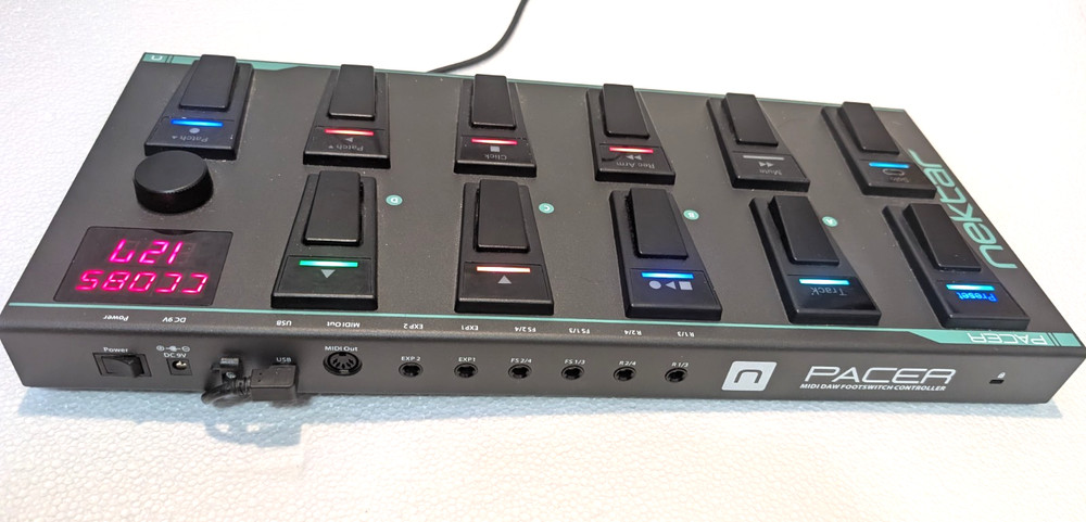 Nektar Pacer MIDI Controller + Printed Guide & Custom Program Layout