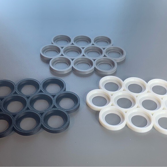 Cloud Movement Trays 25mm Tabletop Games Warhammer 40k various base sizes