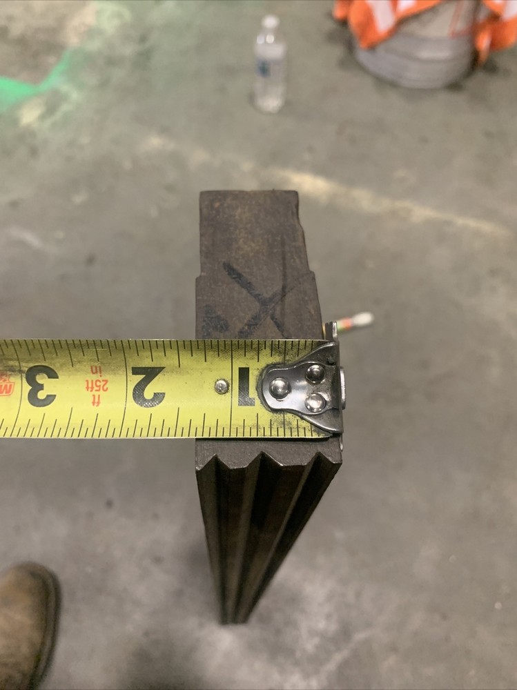 27-3/4” Bottom Die For Press Brake