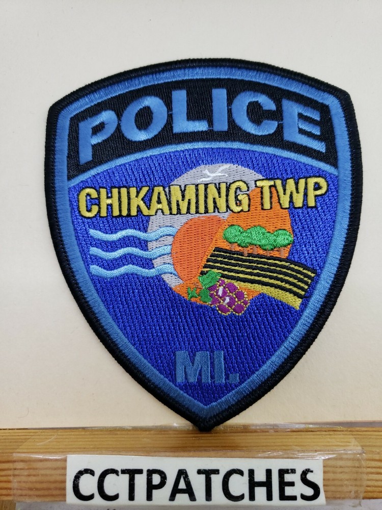 CHIKAMING TOWNSHIP, MICHIGAN POLICE SHOULDER PATCH MI