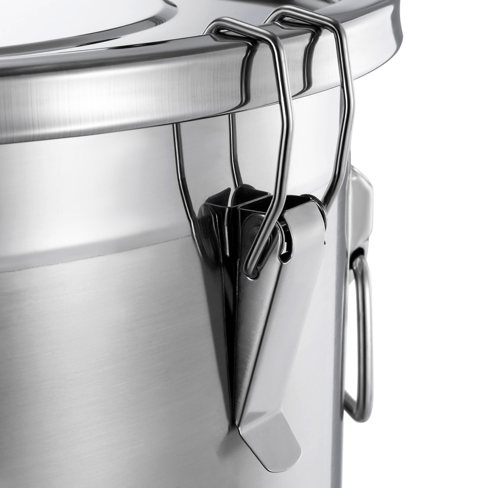 48L Stainless Steel Airtight Container Rice Cereal Grain Container Storage Box